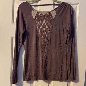 Elegant Lace Detail Women's Top